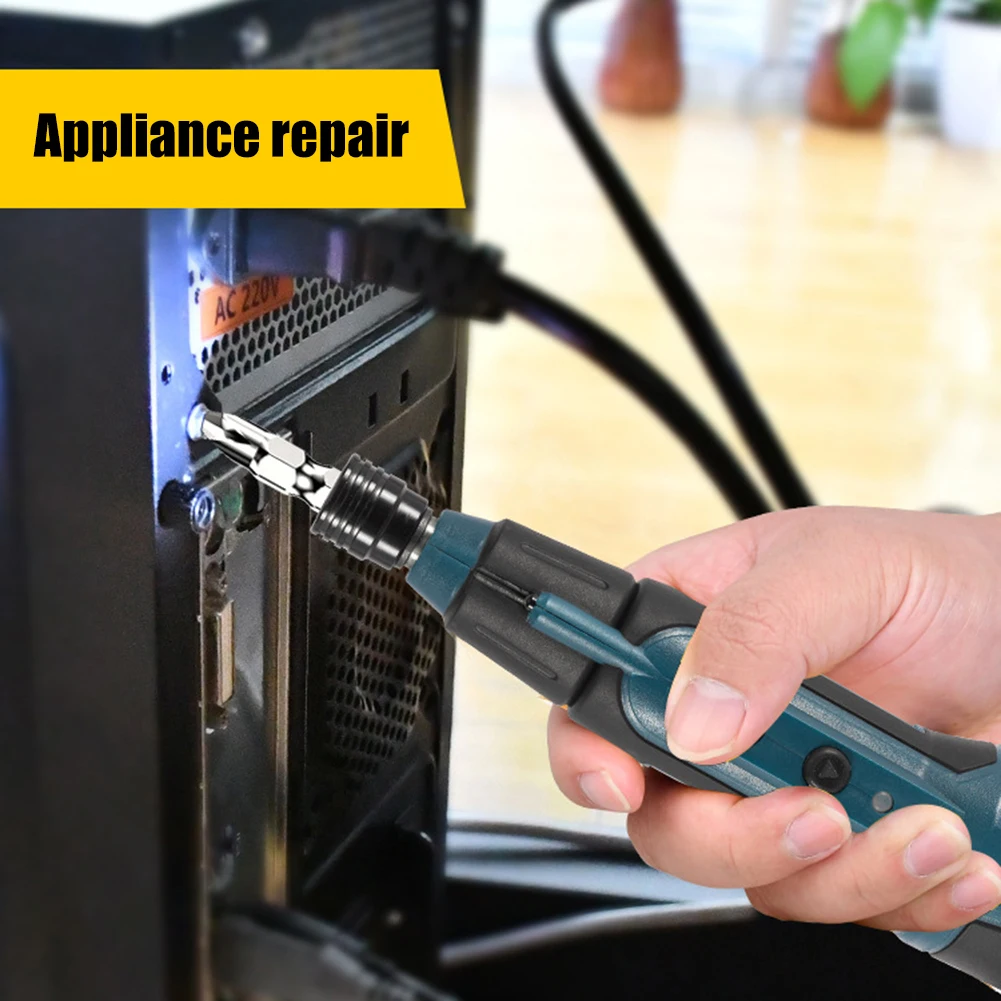 Set di cacciaviti elettrici per piccoli elettrici da 3,6 V USB ricaricabile 200 giri/min 2 Nm per rimuovere/serraggio delle viti