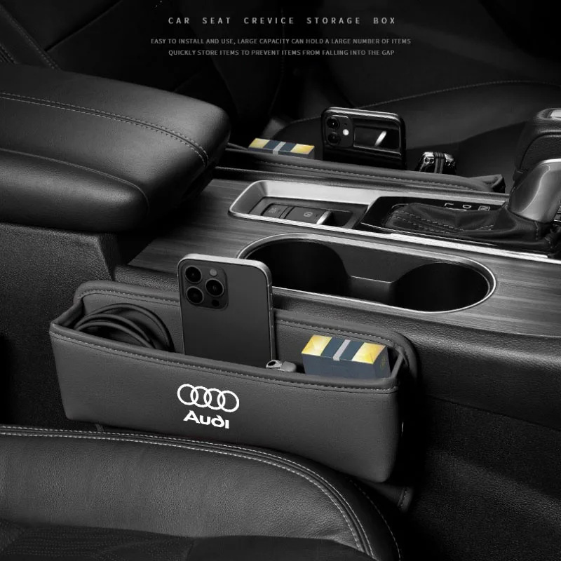 Сумка-органайзер для автомобильного сиденья, аксессуары для Audi Sline S4 S6 S7 SQ5 SQ7 A5 A6 A7 A8 A8L Q5 Q6 Q7 Q8 C6 RS6 RS7 Сумка-органайзер для автомобильного сиденья, аксессуары для Audi Sline S4 S6 S7 SQ5 SQ7 A5 A6 A7 A8 A8L Q5 Q6 Q7 Q8 C6 RS6 RS7