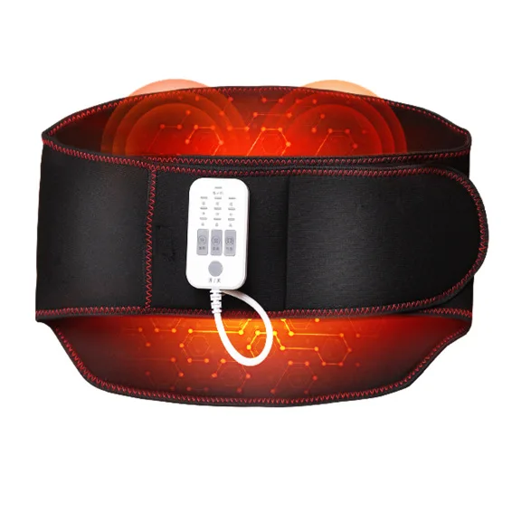 Heated airbag waist belt to keep warm, hot compress warm palace belt, physiotherapy waist protection, electric abdominal massage