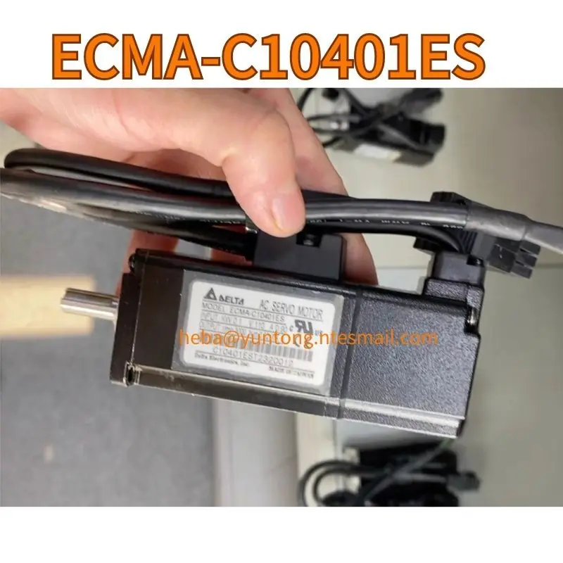 Used ECMA-C10401ES servo motor 100W