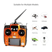 Hot sales Factory outlet Radiolink AT10II 12CH RC transmitter for remote control helicopter with Programmable Mix Control