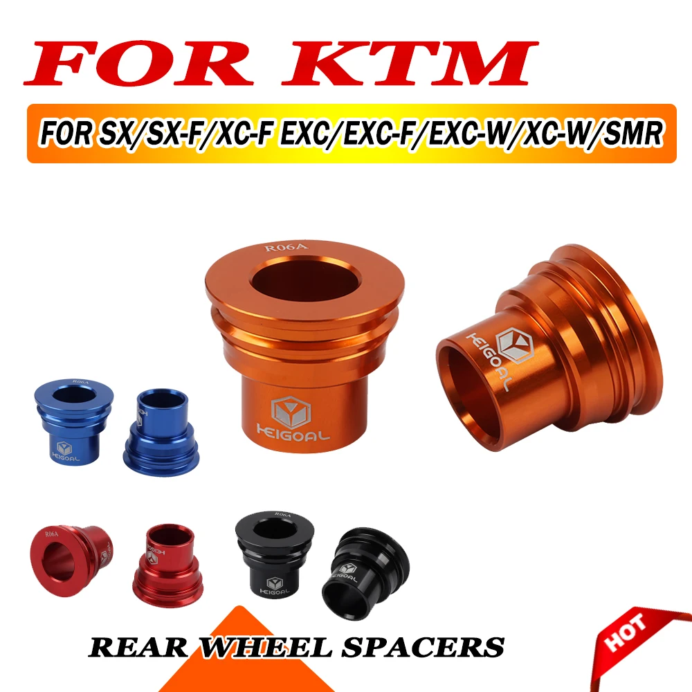 

For KTM SX SX-F XC-F EXC EXC-F EXC-W XC-W SMR 85 125 250 300 350 400 450 500 Motorcycle Accessories Rear Wheel Hub Spacer Collar