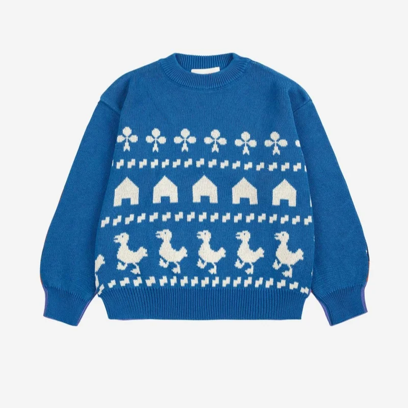 25BC เสื้อสเวตเตอร์เด็ก, เสื้อผ้าถัก, เสื้อสวมหัวถัก, เสื้อสเวตเตอร์สําหรับเด็กผู้หญิงและเด็กชาย