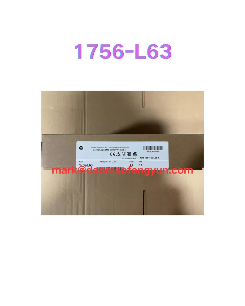 

1756-L63 Brand new AB processor module