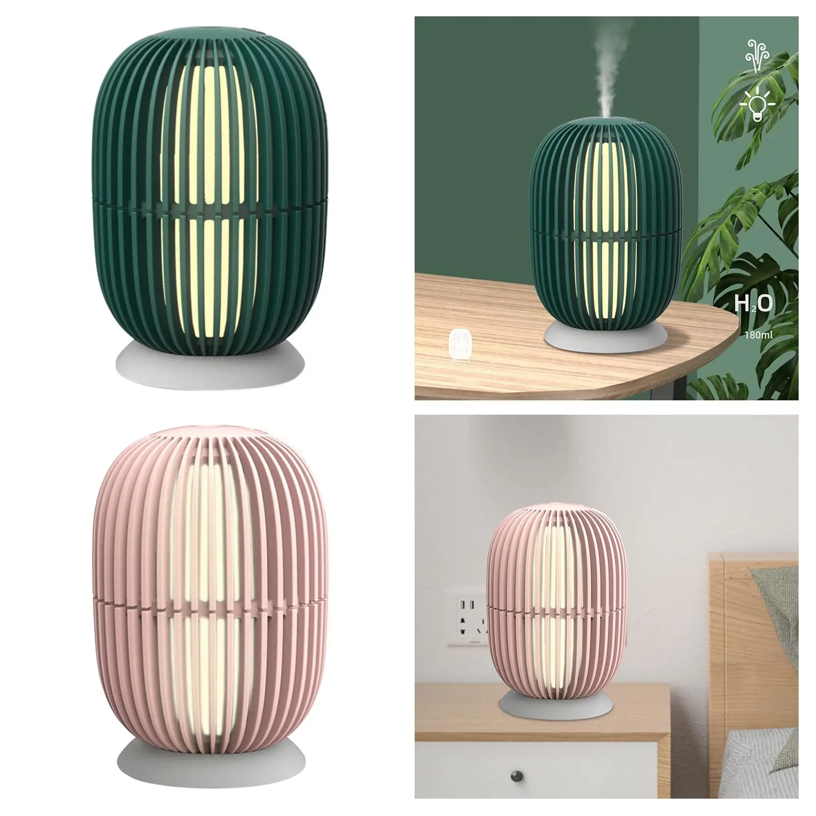 Персональный увлажнитель воздуха с ночником, увлажнитель воздуха для офисного автомобиля, стола