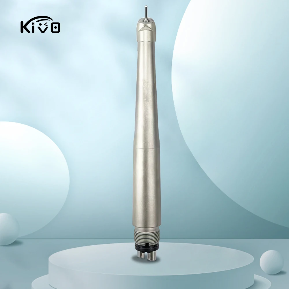 45 Degree Denal High Speed Handpiece Inner 3 Water Sprays 3 Anti-Retractions LED Dental Turbine