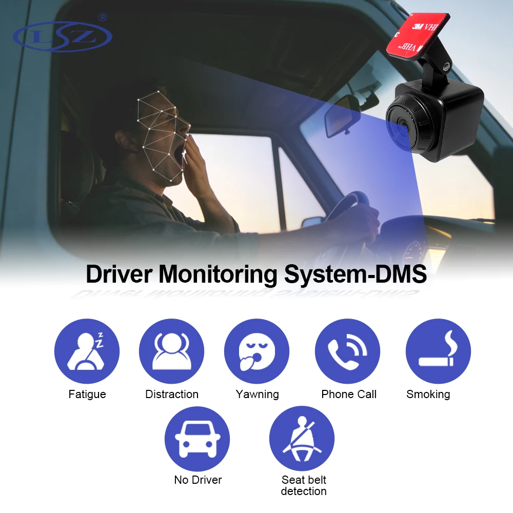 Mdvr 8Ch 4G 5G GPS WiFi LTE AI ADAS 360 Degree Bird Eye Truck Mobile DVR Set Vehicle Video Surveillance FCC CE RoHS E Mark OEM