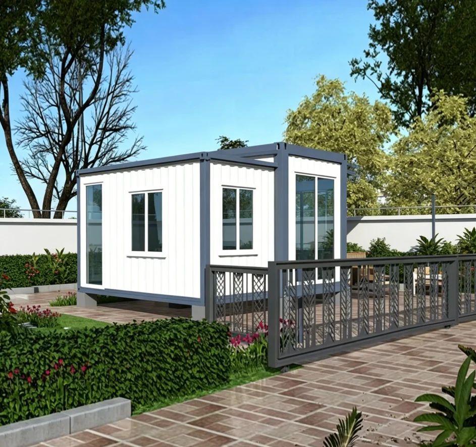 20ft Family Expandable Prefabricated Expandable House Ready Made with Bedrooms and Kitchens