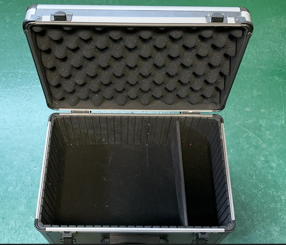 90% New Original GRAUPNER HOTT Transmitter Carry Case Aluminum Alloy Outdoor Remote Control Storage Box Handheld Protective Case