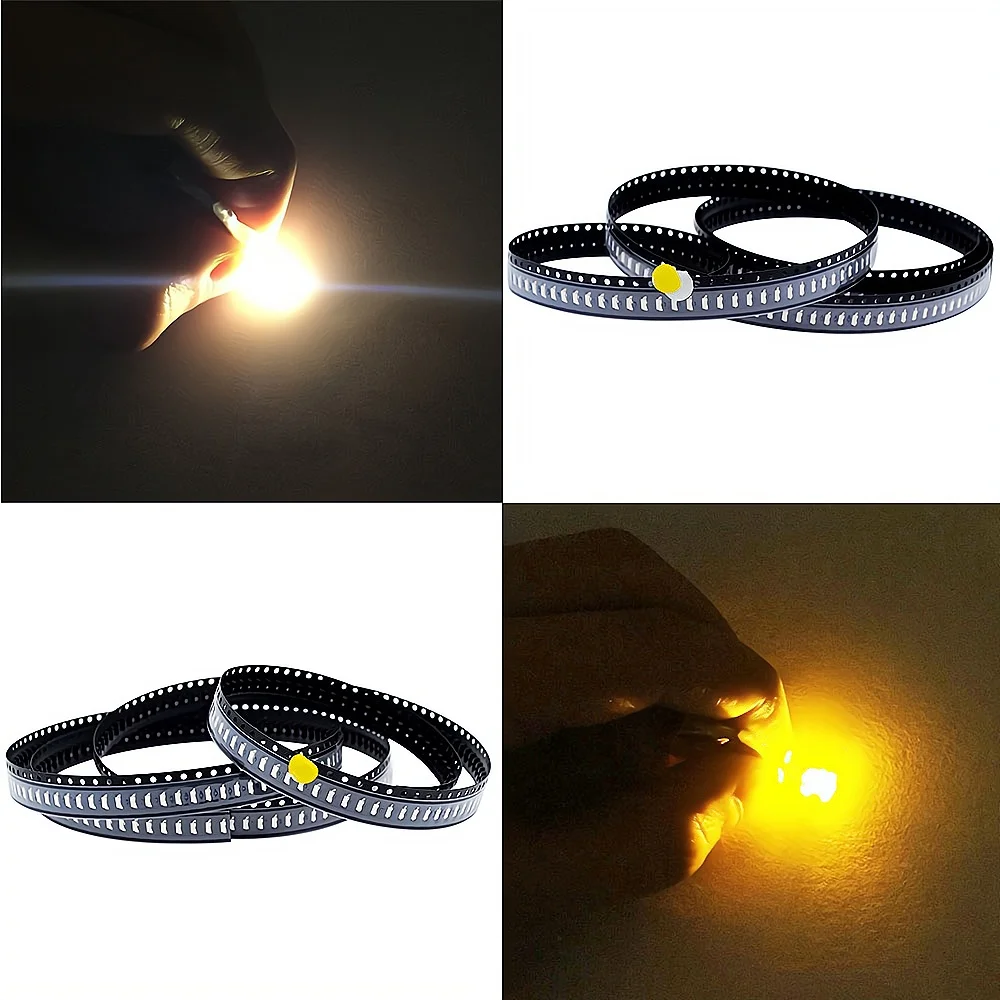 SMD-diodo emisor de luz, lámpara LED brillante de 100 piezas, 335, SMD, blanco, amarillo, rosa, naranja, rojo, verde, azul y púrpura