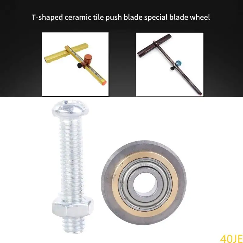 40JE Tile Pusher Cutter Bit Manual Cuttter Cutter Acessórios roda 3000m