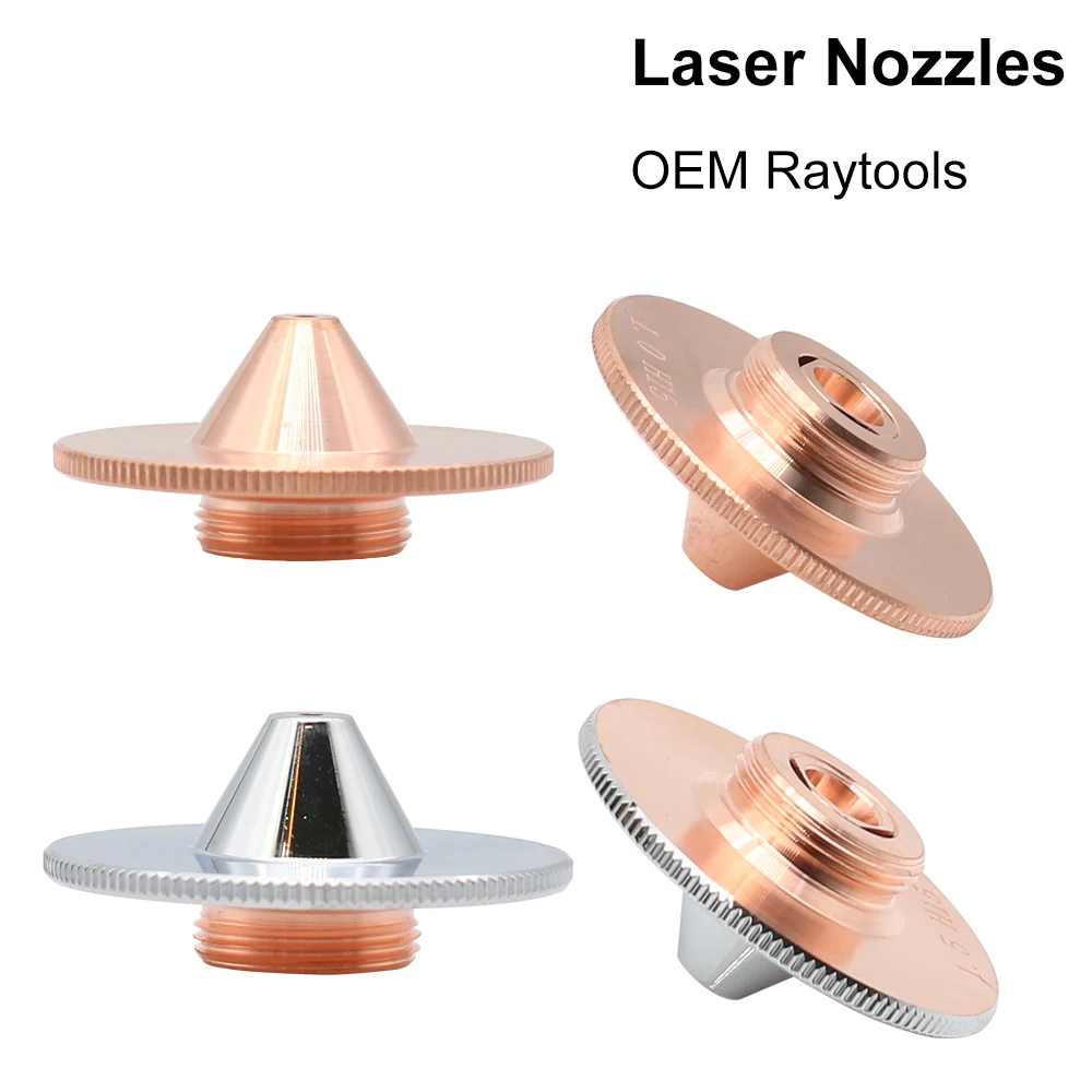 Raytools C Type TQ Nozzles Dia.32 H15 Single Layer Chrome-Plated Double Layers Caliber 0.8-5.0mm for Cutting Head