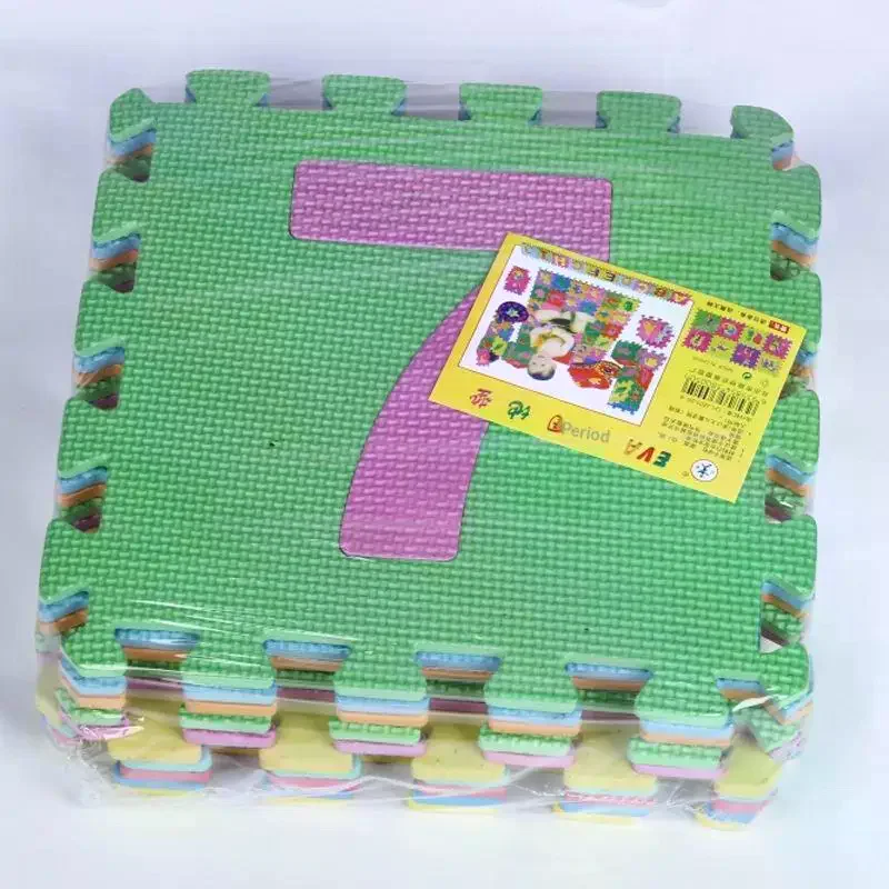 แผ่นรองคลานสำหรับเด็กเล็ก ทำจา - Number Puzzle Foam บทวิจารณ์และราคา