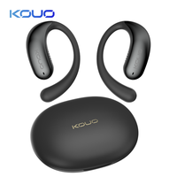 KOUO Translation Headphone True Wireless Bluetooth 5.4 High Quality Memory Steel Wire Business Earphone 164 Languages Translator