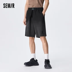 Semir Men Casual Mid-Length Pants Oversized And Sporty Jogger Style Trendy 2024 SummerTrousers