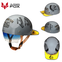 Retro Scooter Half Helmet Motorbike Baseball Cap Safety for Harley Vintage Electric Cycling Motorcycle Classic Fashion Helmets