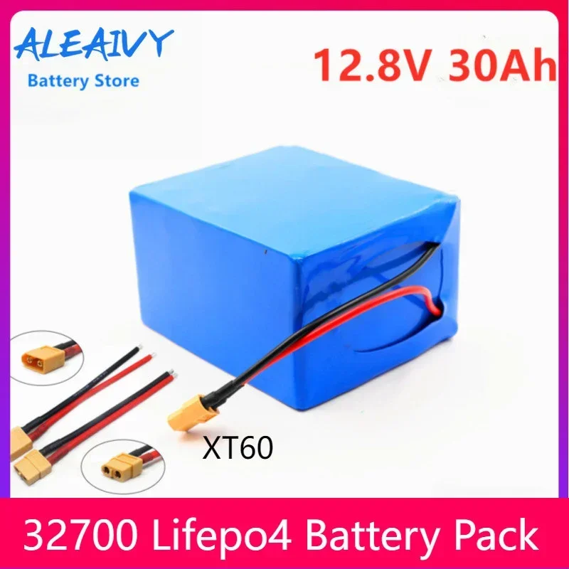 

12V 32700 Lifepo4 lithium battery pack 4S3P 30Ah, with 40A balanced BMS, for electric boats and 12V uninterruptible power supply