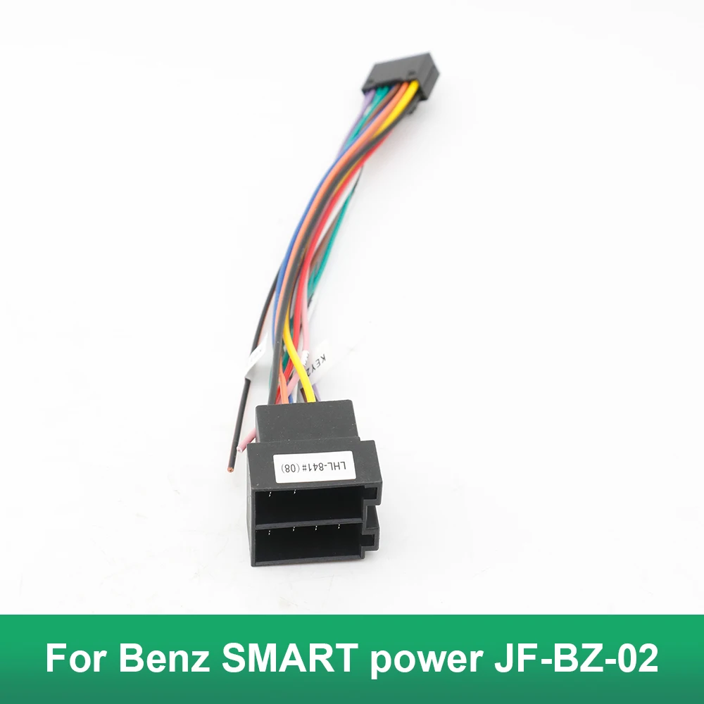 JF-BZ-02 Factory Outlet Cable for Benz SMART power cord Wire harness connector car ISO canbus box