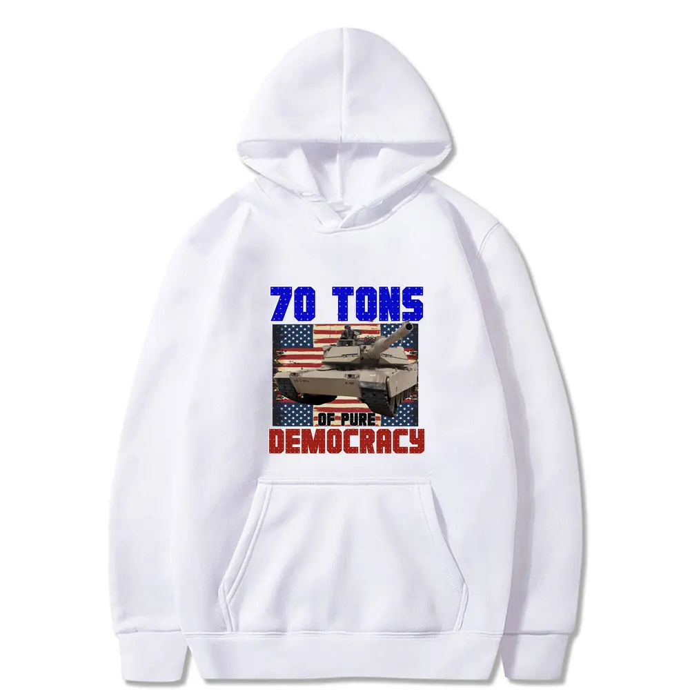 Wtf Is A Kilometer 70 Tons of Pure Democracy Funny Meme Hoodie Unisex Fashion Oversized Streetwear Men Women's Vintage Hoodies