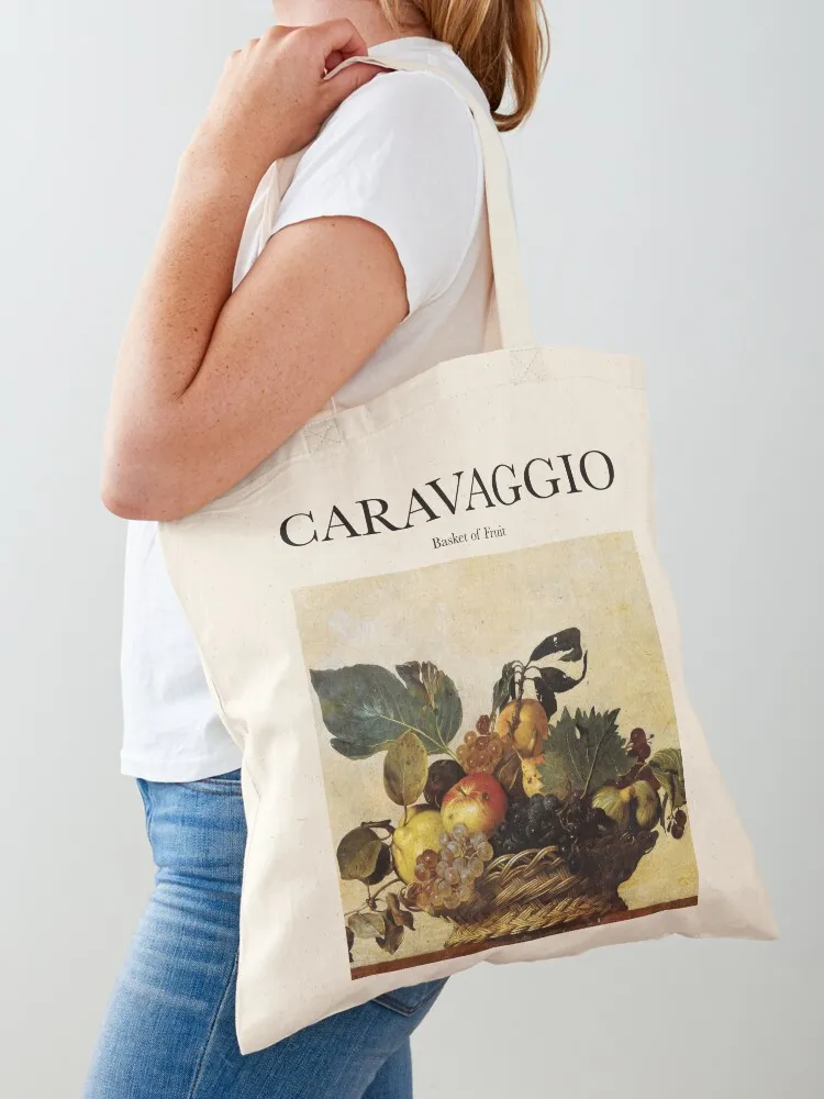 

Caravaggio - Basket of Fruit Tote Bag Canvas stote bag Gift bags bags for women shopper bags