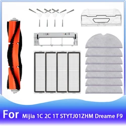 Voor Xiaomi Mijia 1c 1T Mi Robot Stofzuiger Dreame F9 Hepa Filter Hoofdborstel Dweil Robotstofzuiger Accessoires