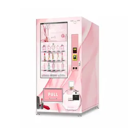 Commercial Touch Screen Beauty Vending Machine Sandwich Soda Flower Perfume Lipstick Jewelry Makeup Lash Vending Machine