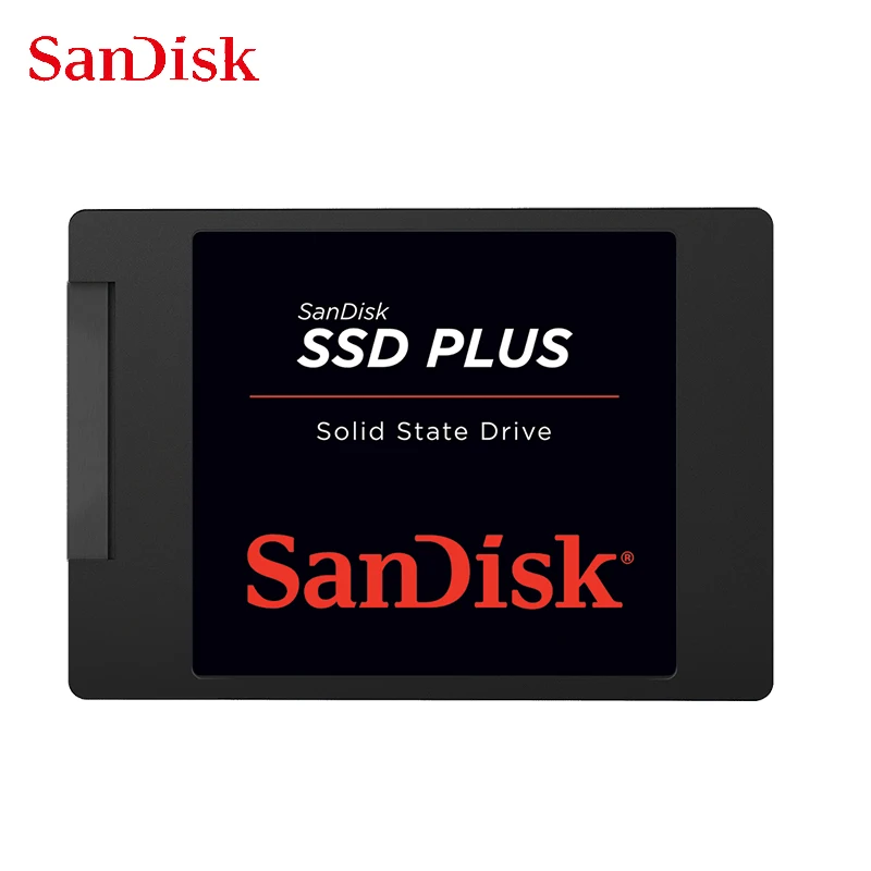 Imagem -01 - Sandisk-unidade de Estado Sólido Interna Disco Rígido para Servidor Portátil 240gb 480gb Sata 3.0 hd Ssd Plus 25 1tb 2tb