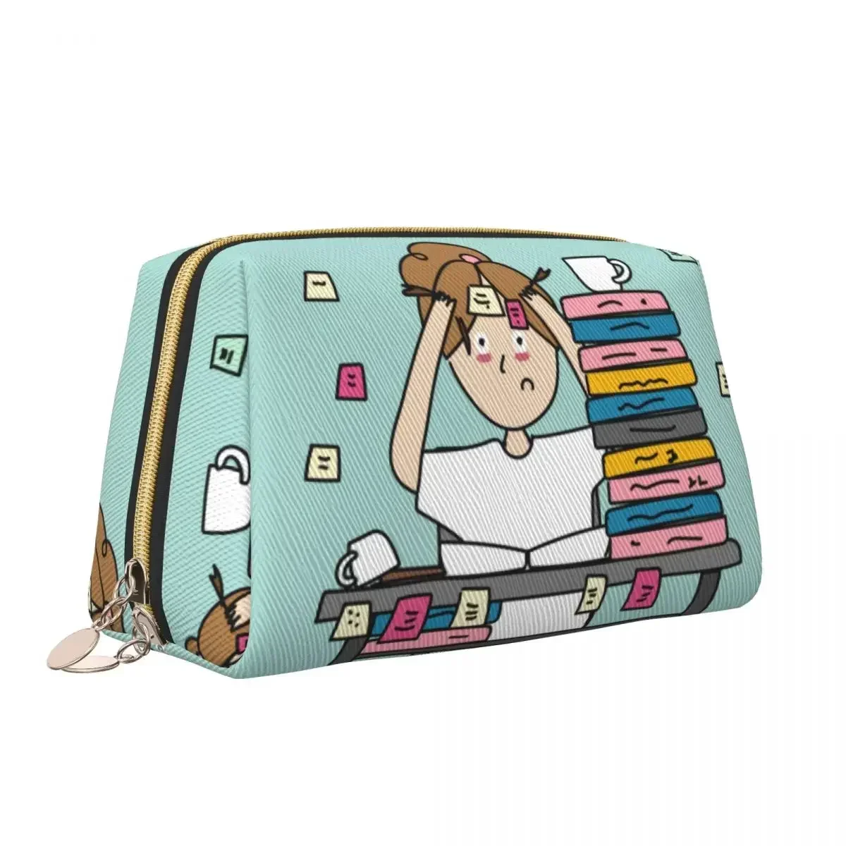 Neceser de viaje para médico y enfermera, bolsa de maquillaje cosmético para mujer, Kit Dopp de almacenamiento de belleza