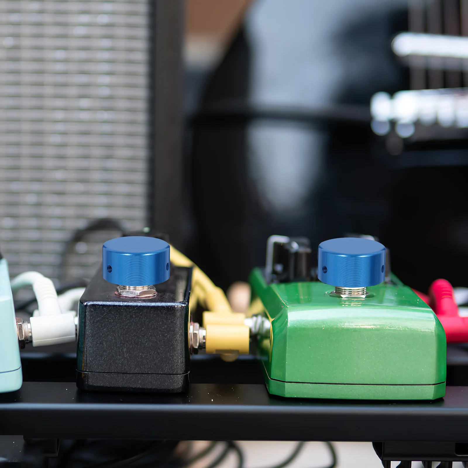 

1Set Guitar Effect Pedal Footswitch Topper Metal Aluminum Durable Pedal Cap Guitar Effect Accessory Instrument Parts