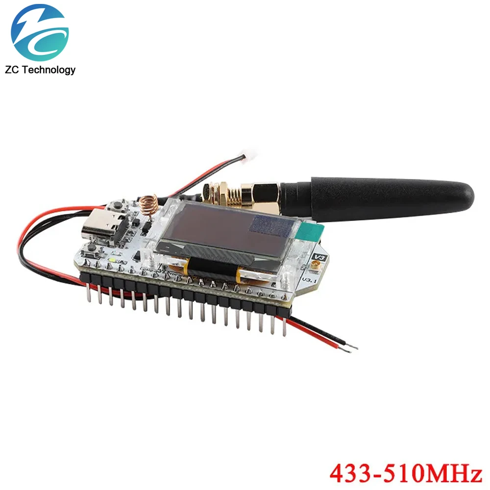 ESP32 SX1262 LoRa 868MHz/915MHz 0.96 Inch OLED Wifi BLE ESP32-S3 Lora 32 IOT Development Board Support Meshtastic Mesh Network