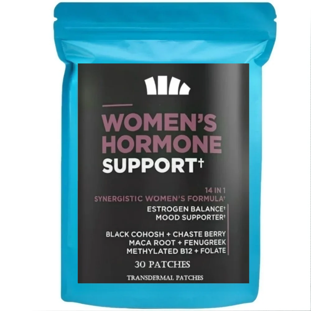 30 Patches Hormone Balance Transdermal Patches For Women Menopause Relief, Hormonal Support