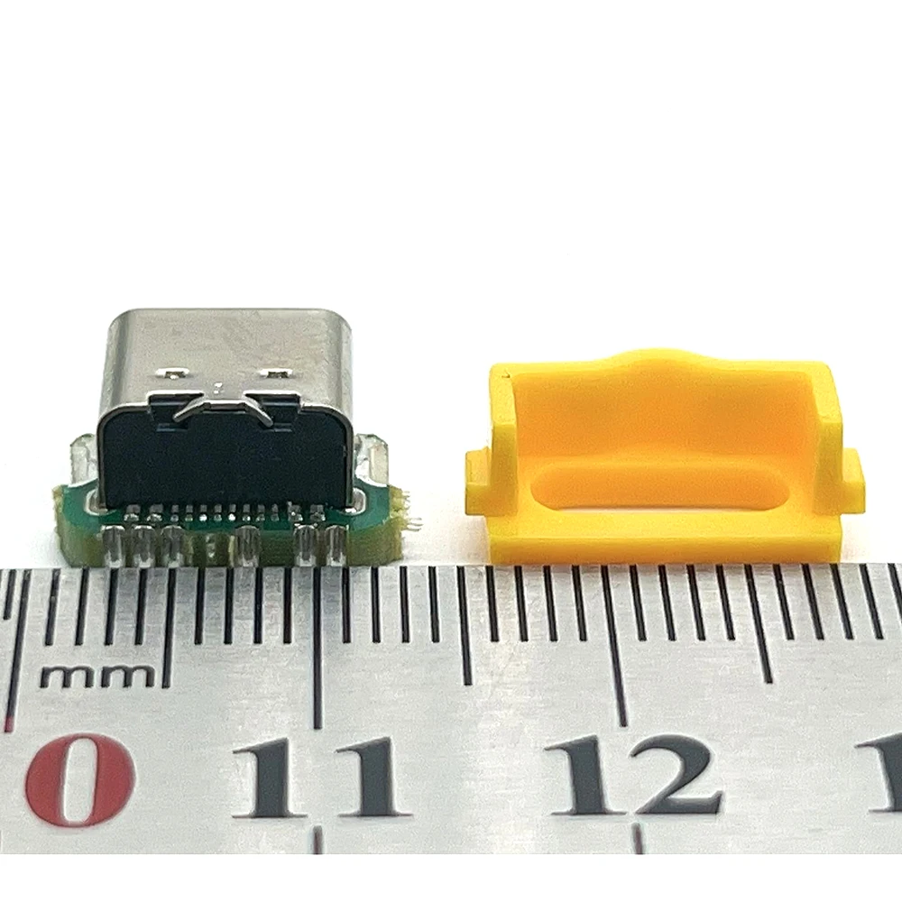 1 Stück DIY bunter Typ-C-Schnelllade-Buchsenanschluss, Ersatz-Mod-Port, kompatibel mit GBA-SP Retro-Spielkonsole USB – Detail 5