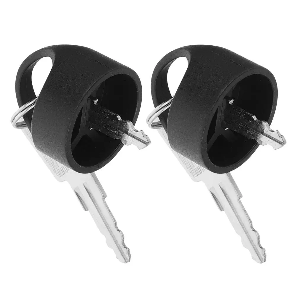 2 set Elderly Mobility Scooter Wheelchair Keys Stainless Steel Replacement Parts Compatible Security Travel Easy Control