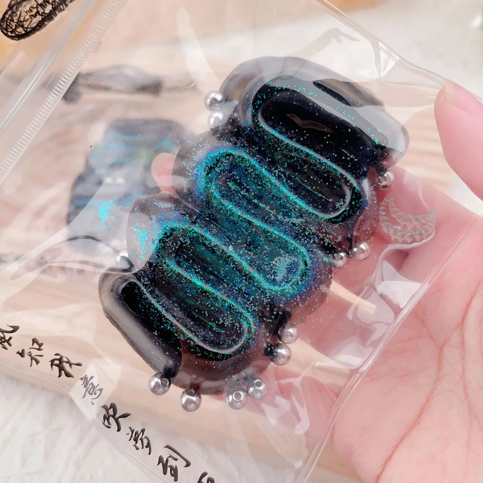 Dark Style Series Black Creamsicle Sticky Super Soft Overdruckentlastung Soft Squeeze Neues Fingerspielzeug Mini Stress Relief Squeeze Toy