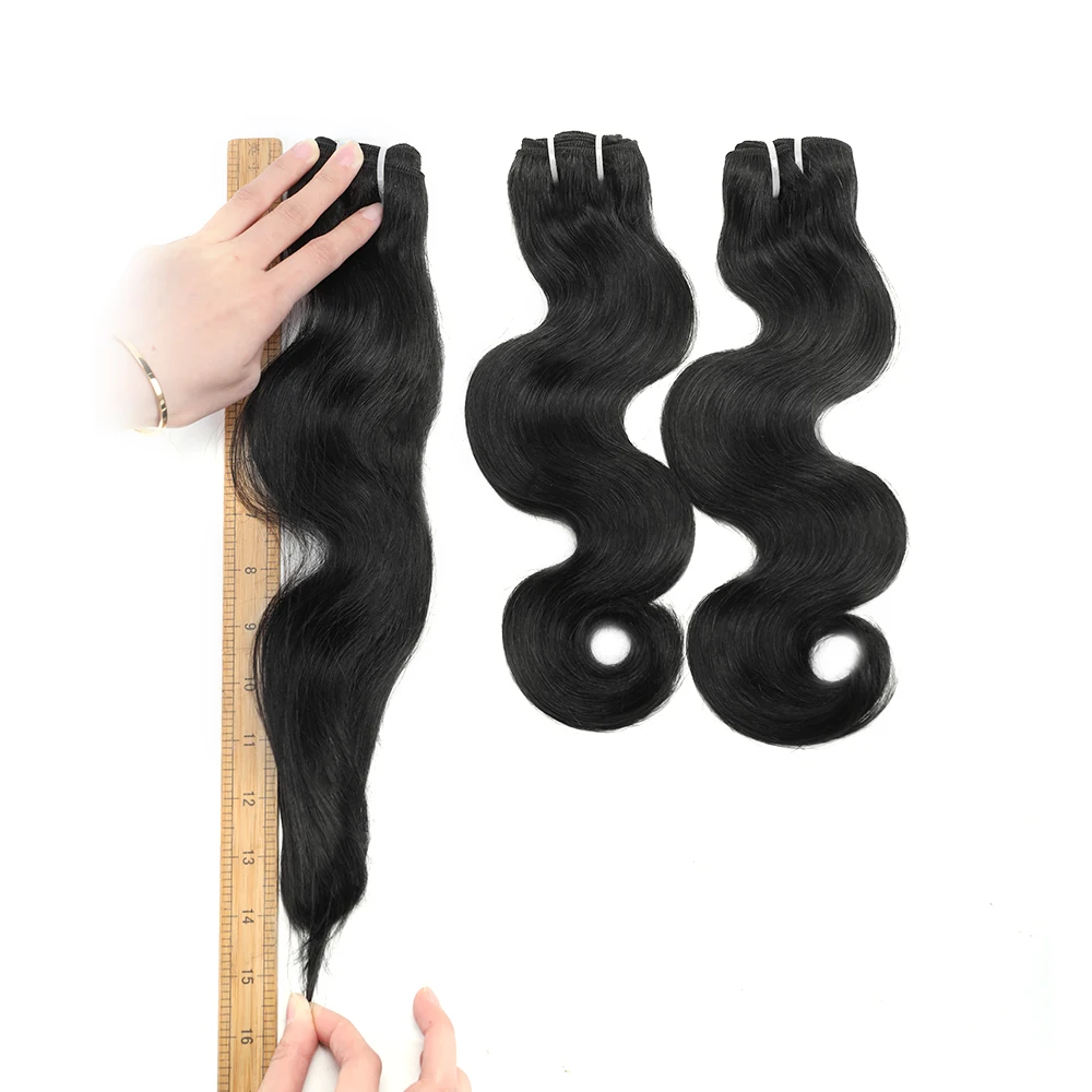 Extensões peruanas do cabelo da onda do corpo, cabelo humano virgem, pacotes do weave, cabelo de Remy, 1 PC, 12-28 dentro, 1 PC