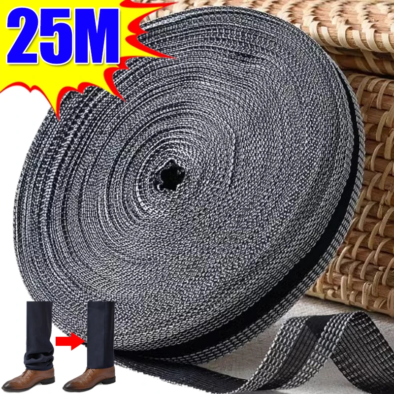 מכנסי דבק עצמי משחה מכנסיים קצה בגדים ג 'ינס קצה אורך תיקון ברזל שולי סרטים