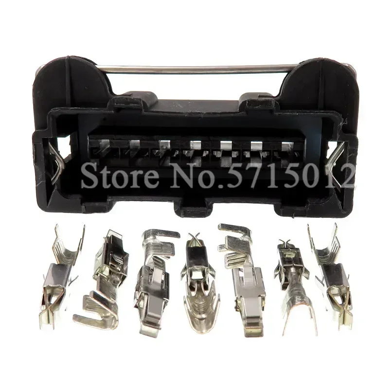 7 Hole Female Wiring Socket Automotive Conenctor For AMP Tyco TE