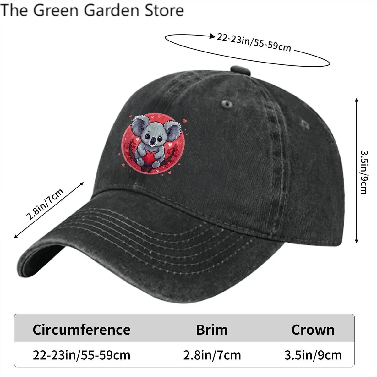 Australian Koala Multicolor Hat Peaked Men's Cap Lovely Personalized Visor Protection Hats