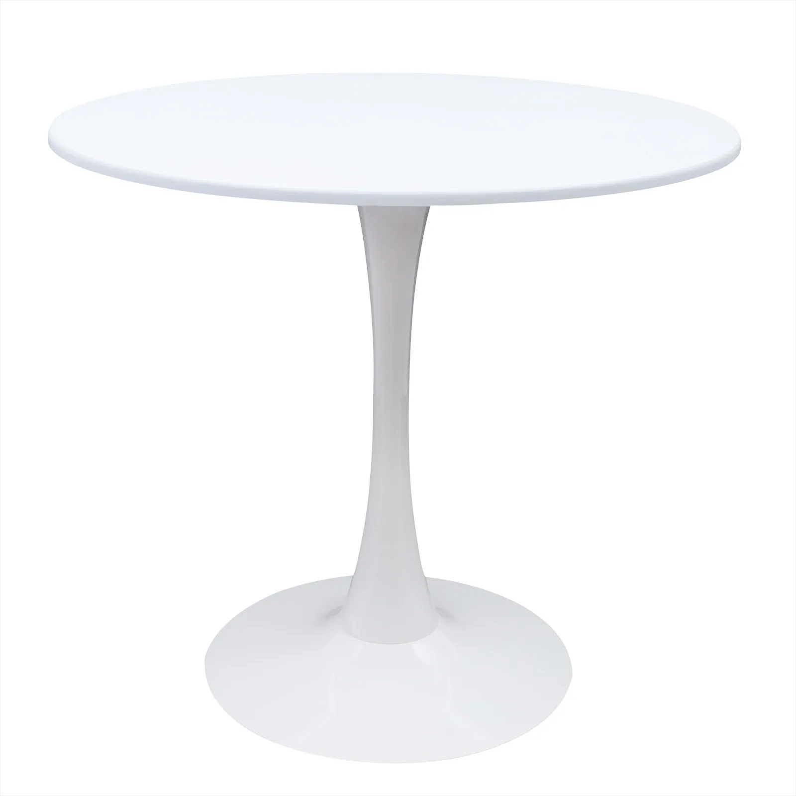 Simple Casual Dining Table, Restaurant Small Round Table, Home White Coffee Table, Negotiation Table, Milk Tea Shop Table