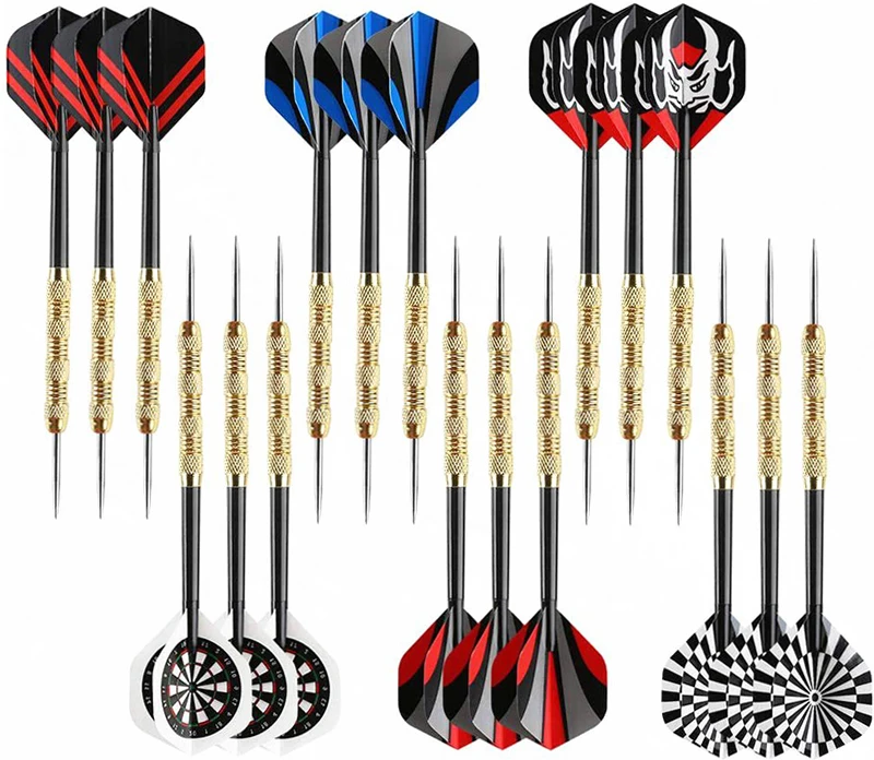 18 Pcs/Sets Soft Tip Dart Set For Electronic Dartboard POM Dart Tip Dart Set Electronic Dartboard Game