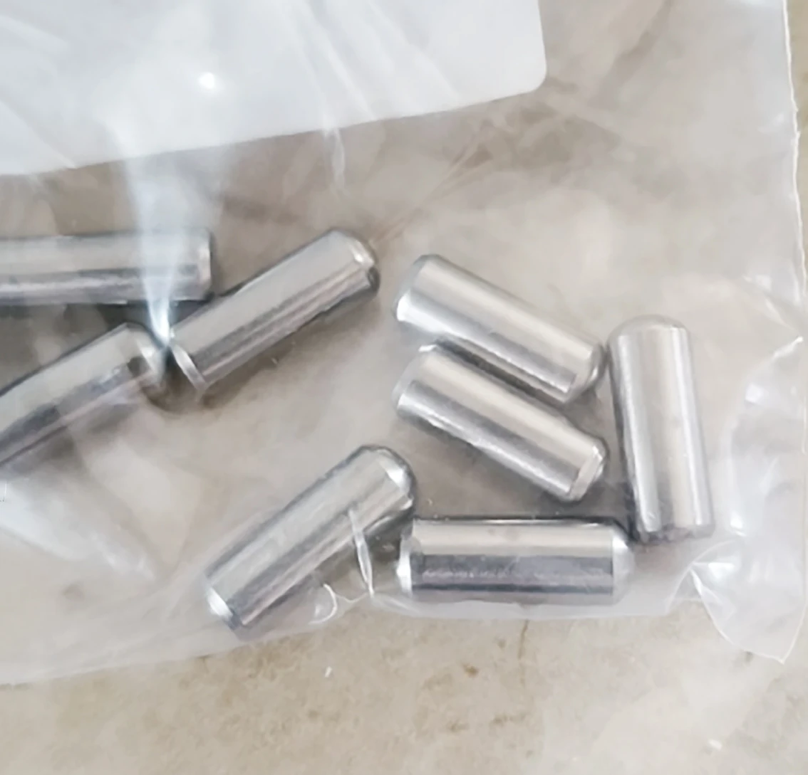 20-300pcs Round Head Cylindrical Pin Dia 1.7 1.8 1.9 2 2.1 2.2 2.3 2.5mm Solid 304 Stainless Steel Locating Dowel Length 4-20mm