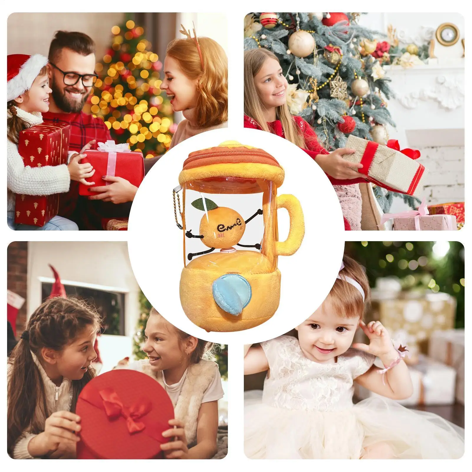 Kuscheltiere 6,3 Zoll weiche Puppe Spielzeug kuschelige Sammlerstück Obst Mixer Puppen für Kinder Erwachsene Jungen Mädchen Schlafzimmer Wohnzimmer