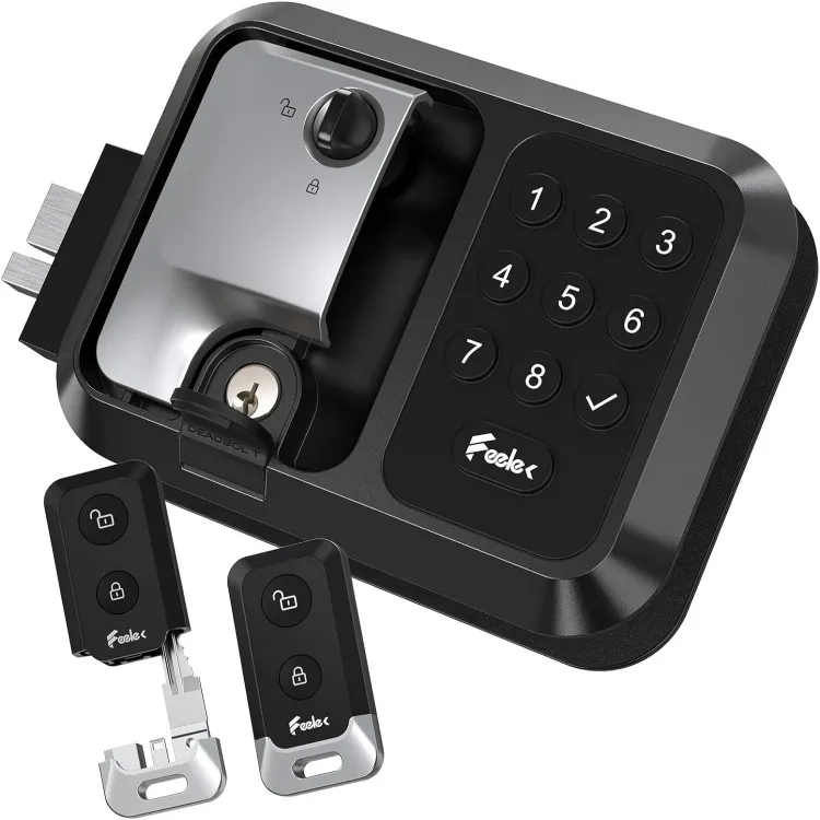 RV Keyless Entry Door Lock Latch Handle RV Door Lock