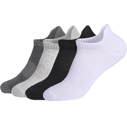 3 pairs Cotton Men's Running Socks Thick Wear-Resistant Absorbent Deodorant Outdoor Hiking Women Sports Ankle Socks EU35-50