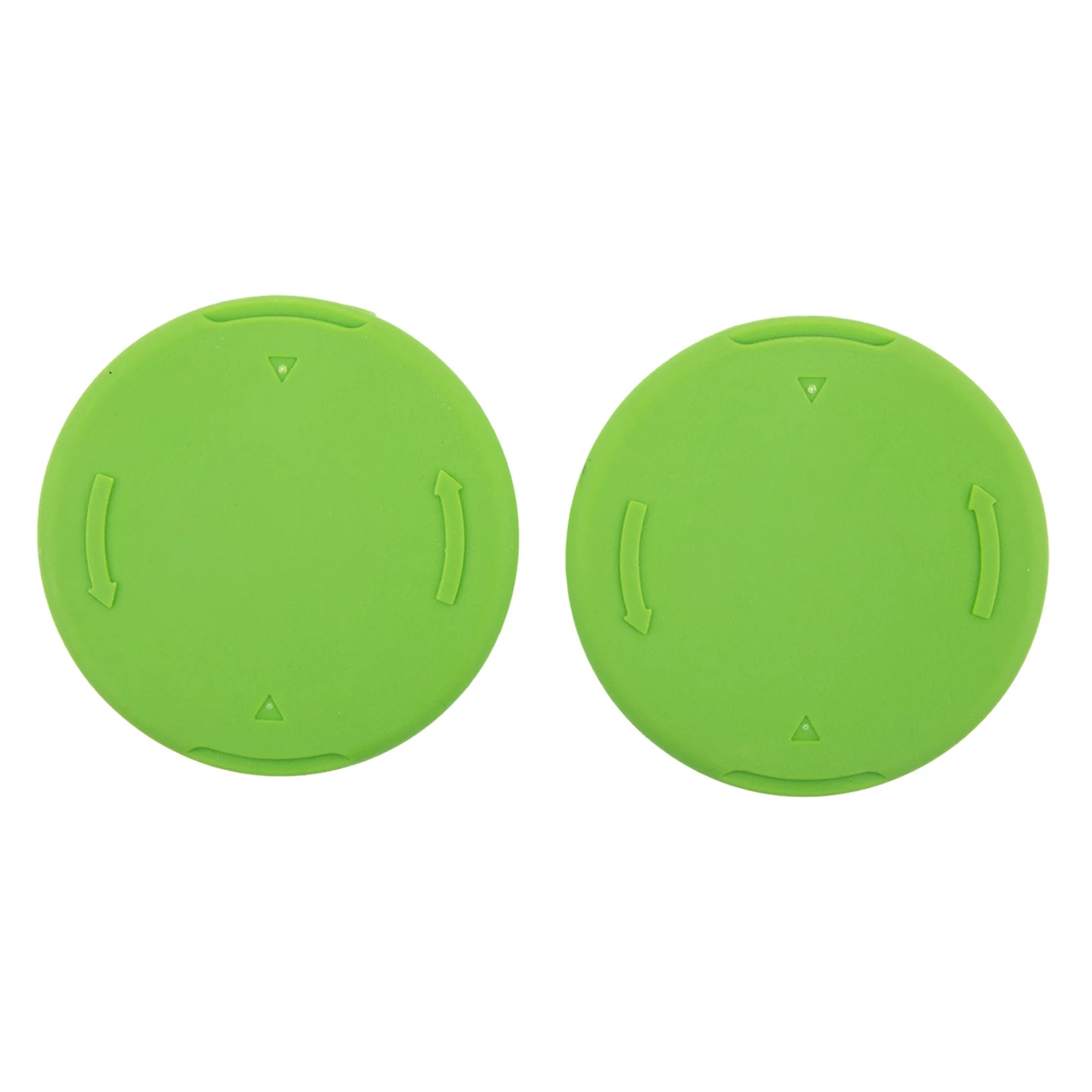 2 Pcs Replacement Spool Cap 3411546A-6 Compatible With Green Works Trimmer Models 21332 21222A 21602 21062 Tool-Free ABS Cover
