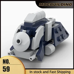 Space Movie Series Model Micro Scale Troop Transport MOC Building Blocks DIY Assembly Bricks Toys Creative Collection Gifts