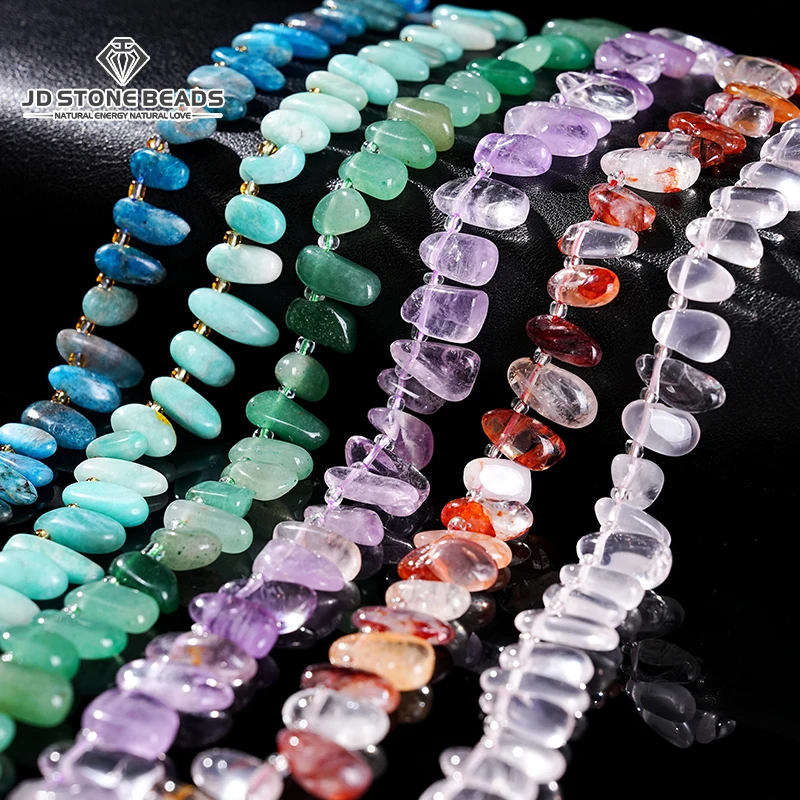 

Натуральный камень, розовый кварц, аметист, форма зубов, бусина, нерегулярная свободная разделительная гравийная бусина для изготовления ювелирных изделий, браслет, ожерелье