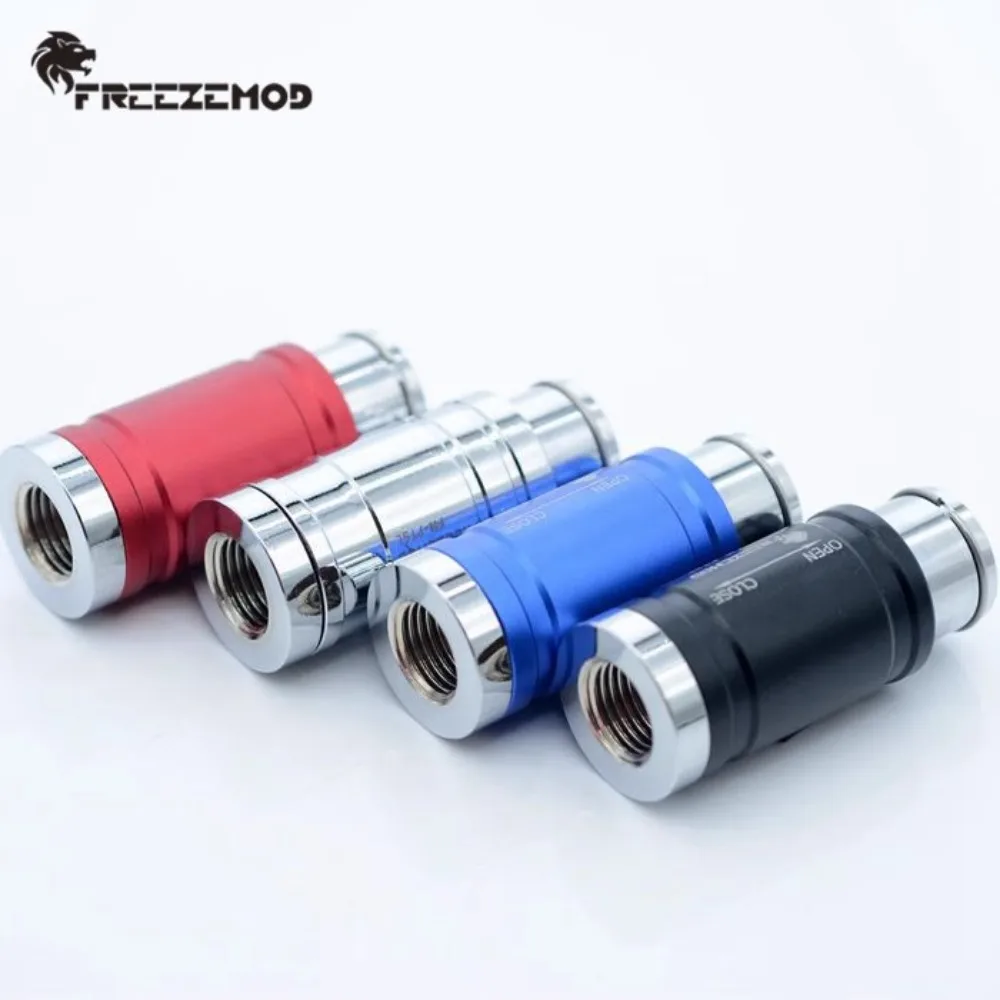 Adjustable Water Flow Dual Internal Tooth Stop Valve Valve Double Inner Copper Reservoir Install Water Cooler Adapter