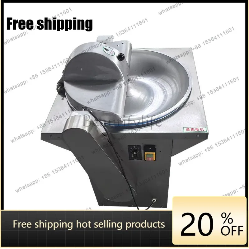 Cross-border manufacturers supply stuffing machines, catering shops, cutting vegetables and minced meat artifacts in stock