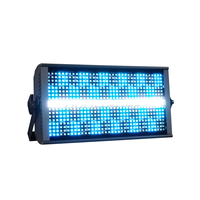 200W LED RGBW 4in1 48 Partition Strobe Light  White 8000K DMX Super Bright  Dj Wash Bar Strobe Stage Lighting Effects